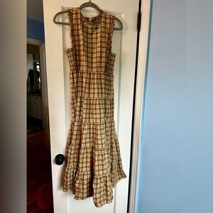 Dôen Arbor Dress in Austen Plaid